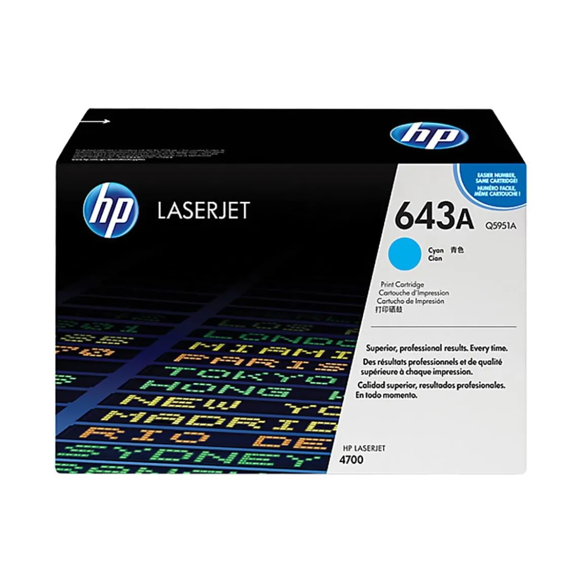 Lasertoner HP 51A Q5951A Cyan