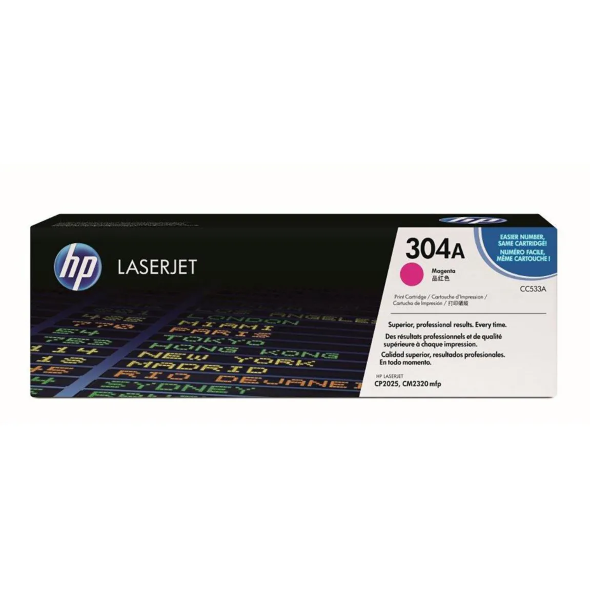 Lasertoner HP 304A 2800 Sidor CC533A Magenta