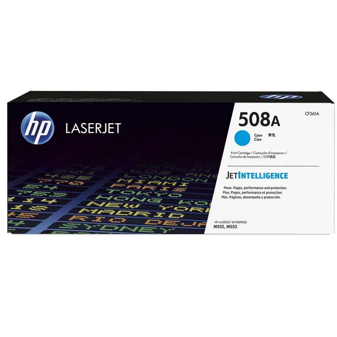 Lasertoner HP 508A 5000 Sidor CF361A Cyan