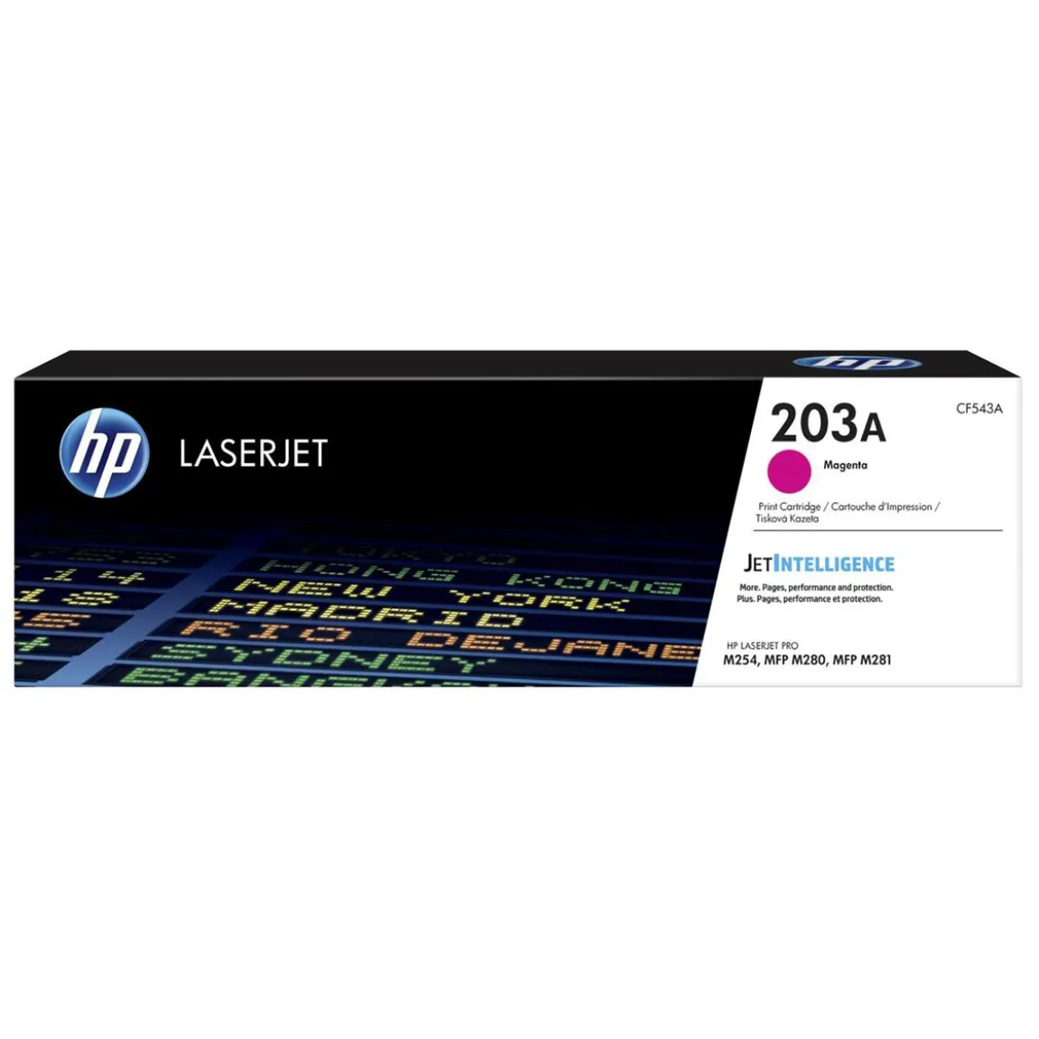 Lasertoner HP 203A 1300 Sidor CF543A Magenta
