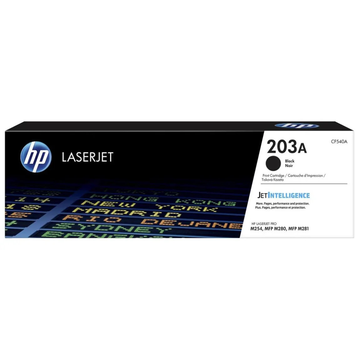 Lasertoner HP 203A 1400 Sidor CF540A Svart