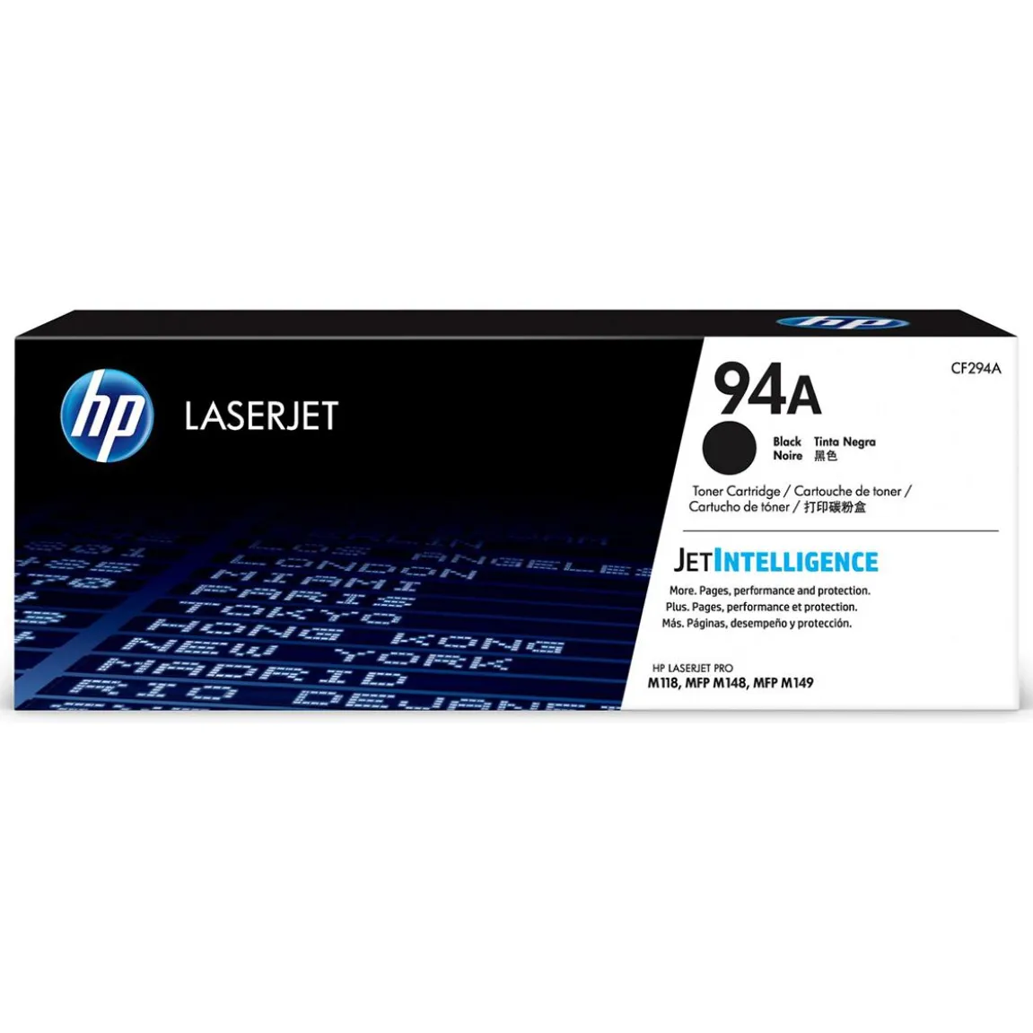 Lasertoner HP 94A 1200 Sidor CF294A Svart