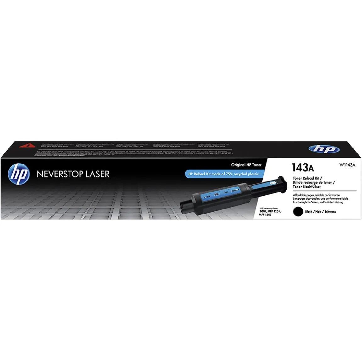 Lasertoner HP Neverstop 143A 2500 Sidor Svart
