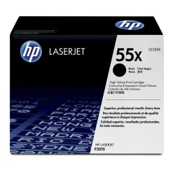 Lasertoner HP 12500 Sidor CE255X Svart