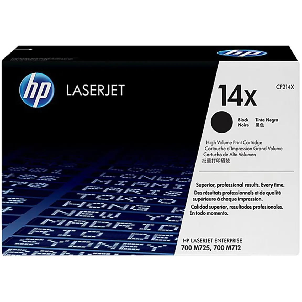 Lasertoner HP 14X CF214X Svart