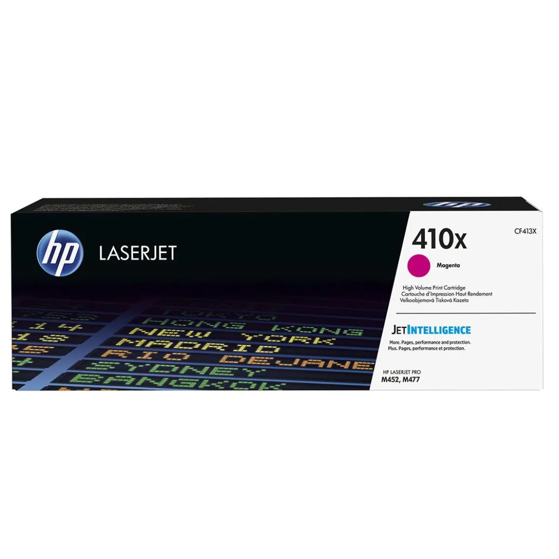 Lasertoner HP 410X 5000 Sidor CF413X Magenta