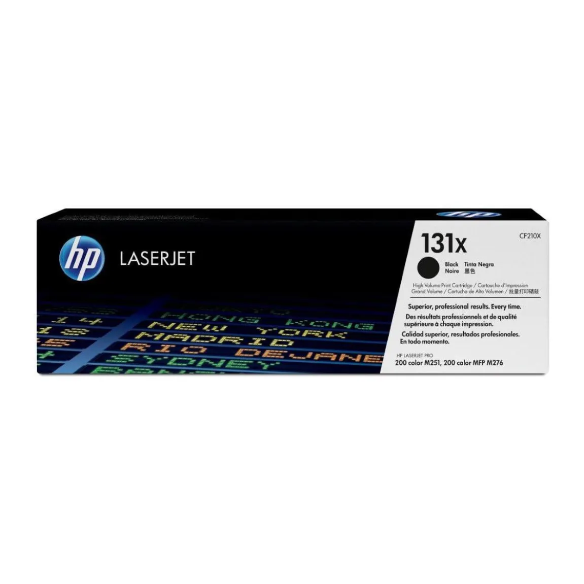 Lasertoner HP 131X 2400 Sidor CF210X Svart