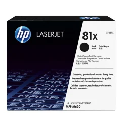 Lasertoner HP 81X 25000 Sidor CF281X Svart