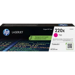 Lasertoner HP 220X 5500 Sidor W2203X Magenta