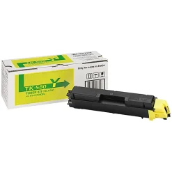 Lasertoner Kyocera TK-580Y 2800 Sidor 1T02KTANL0 Gul