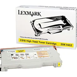Lasertoner Lexmark 20K1402 Gul