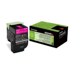 Lasertoner Lexmark 3000 Sidor 80C2HME Magenta