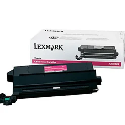 Lasertoner Lexmark 14000 Sidor 12N0769 Magenta