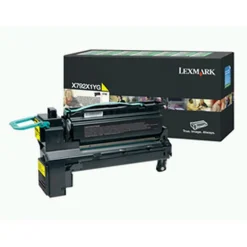 Lasertoner Lexmark 20000 Sidor X792X1YG Gul