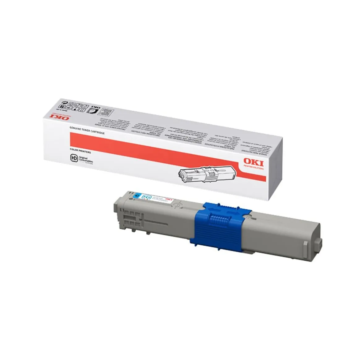 Lasertoner OKI 5000 Sidor 44469724 Cyan