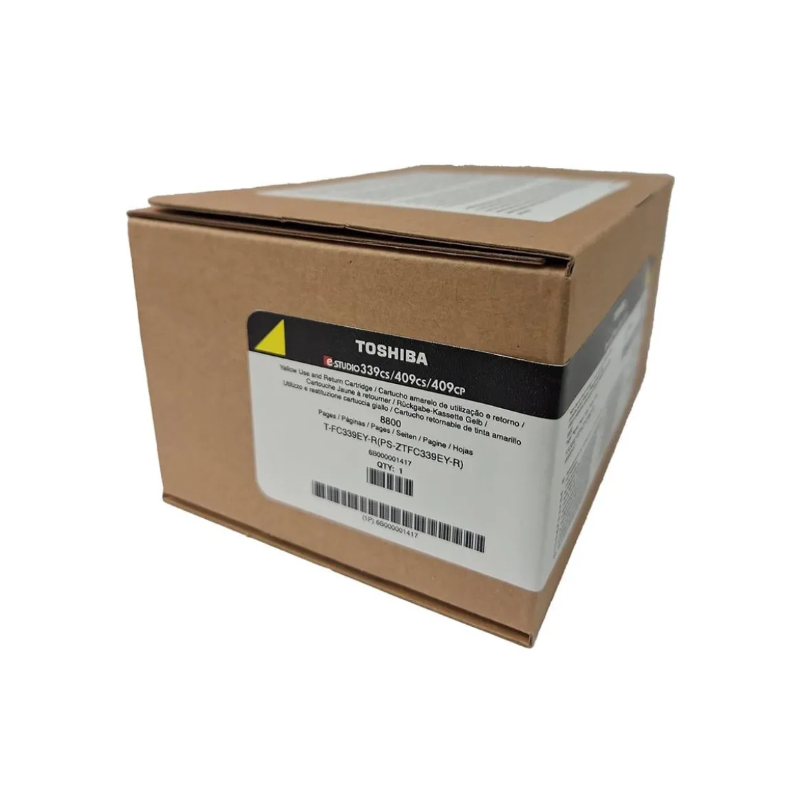 Lasertoner Toshiba T-FC339EY 8800sid Gul