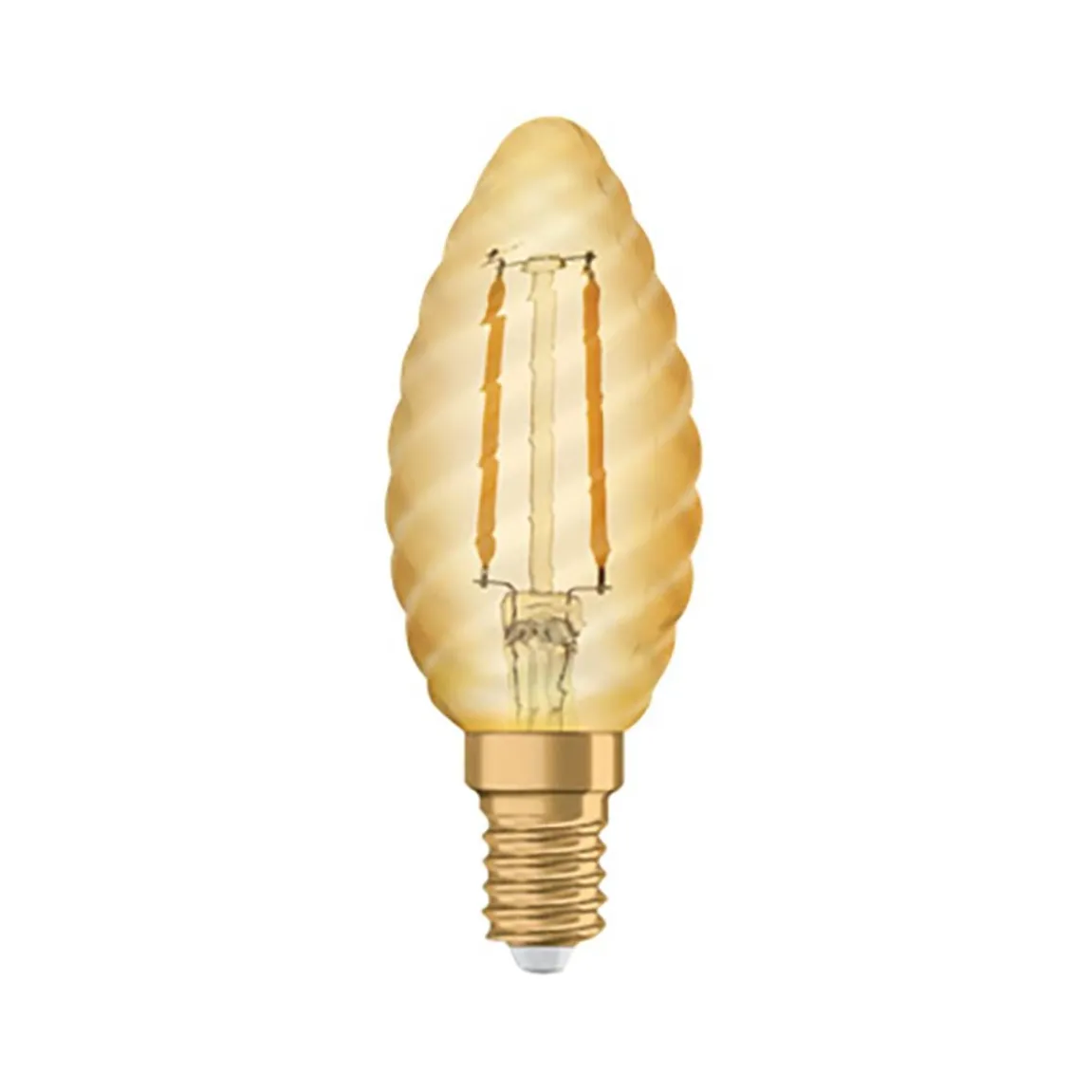 LED-lampa E14 2,5W 2400K 220lm Guld