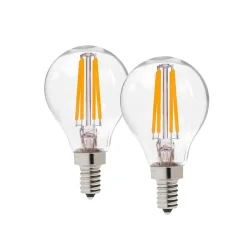 LED-lampa GE E14 2W (25W) klar filament Klot ej dimbar