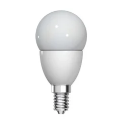 LED-lampa GE E14 6W(40W) Opalvit Klot dimbar