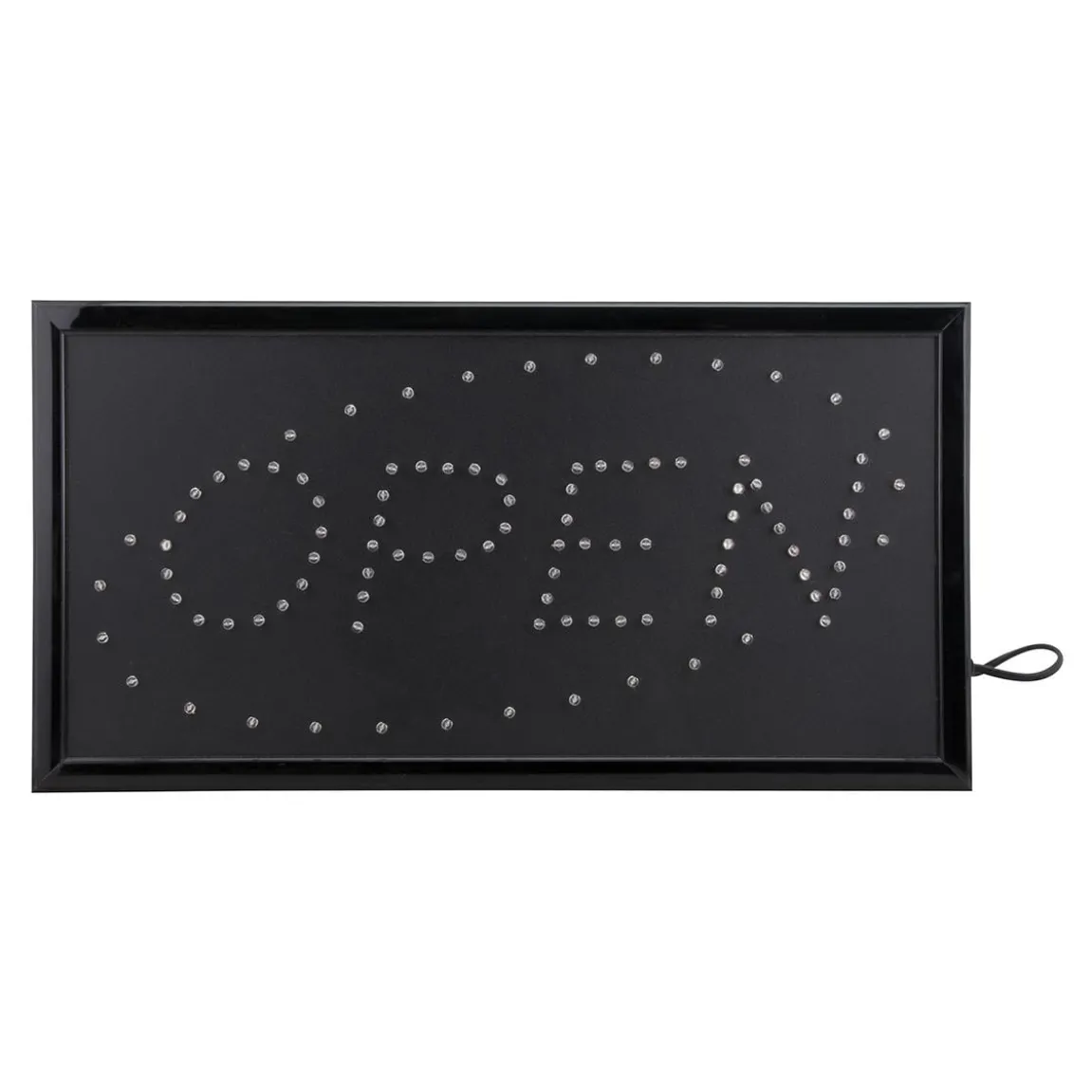 LED-skylt Securit Open Röd + Blå 24x48cm