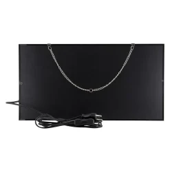 LED-skylt Securit Open Röd + Blå 24x48cm