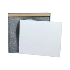 Ljudabsorbent Plain Panel Vägghängd Gravel