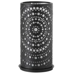 Ljushållare LED Duni Billy Metall Svart 140x75mm