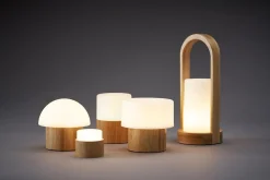 Ljushållare LED Duni Brother Bambu 105x110mm