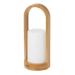 Ljushållare LED Duni Easy Bambu 240x100mm