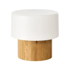 Ljushållare LED Duni Sister Bambu 110x110mm