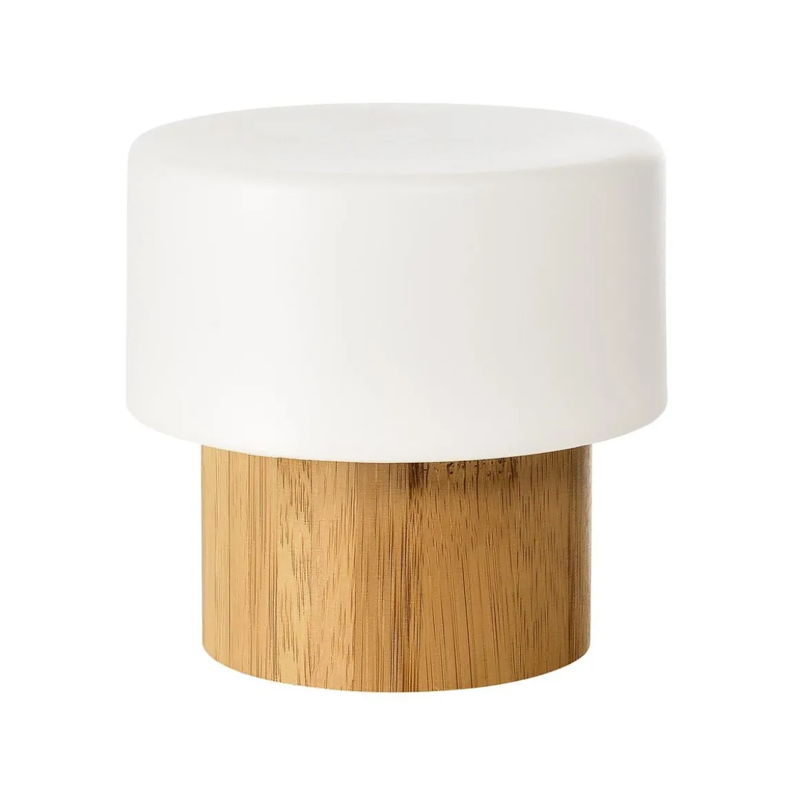 Ljushållare LED Duni Sister Bambu 110x110mm