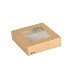 Lock Duni Cube m Fönster Kartong/PLA 113x113x29mm