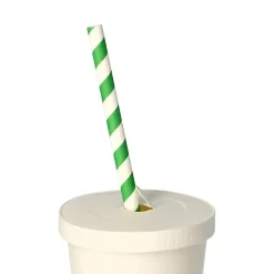 Lock Till Pappersmugg X-Hål 24cl Vit Ø80mm