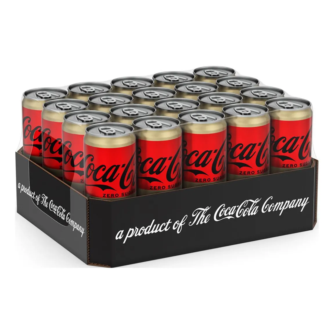 Läsk Coca-Cola Zero Koffeinfri Burk 33cl exkl pant