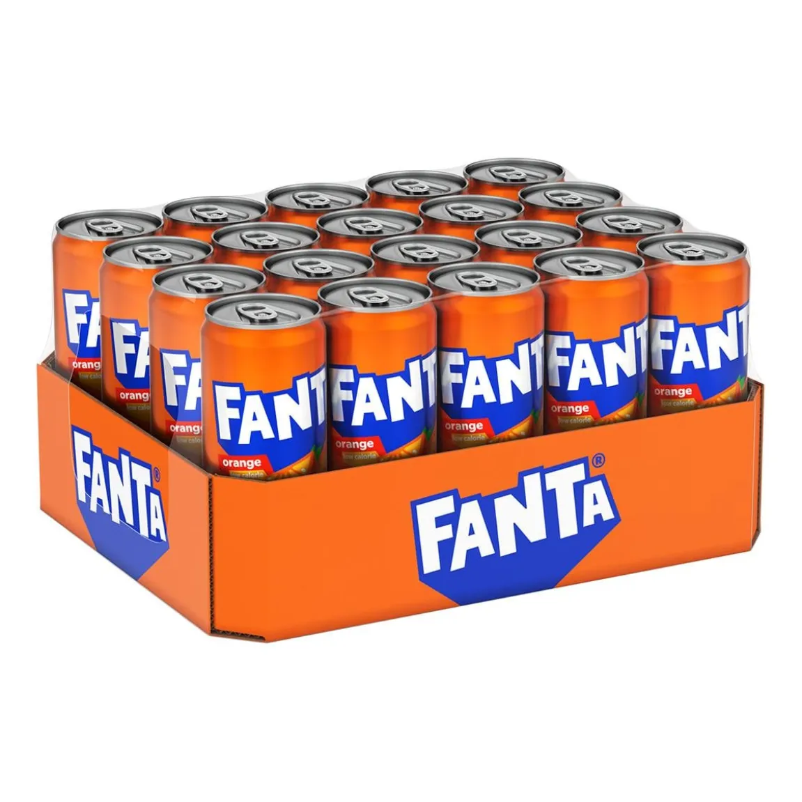 Läsk Fanta Orange Burk 33cl exkl pant