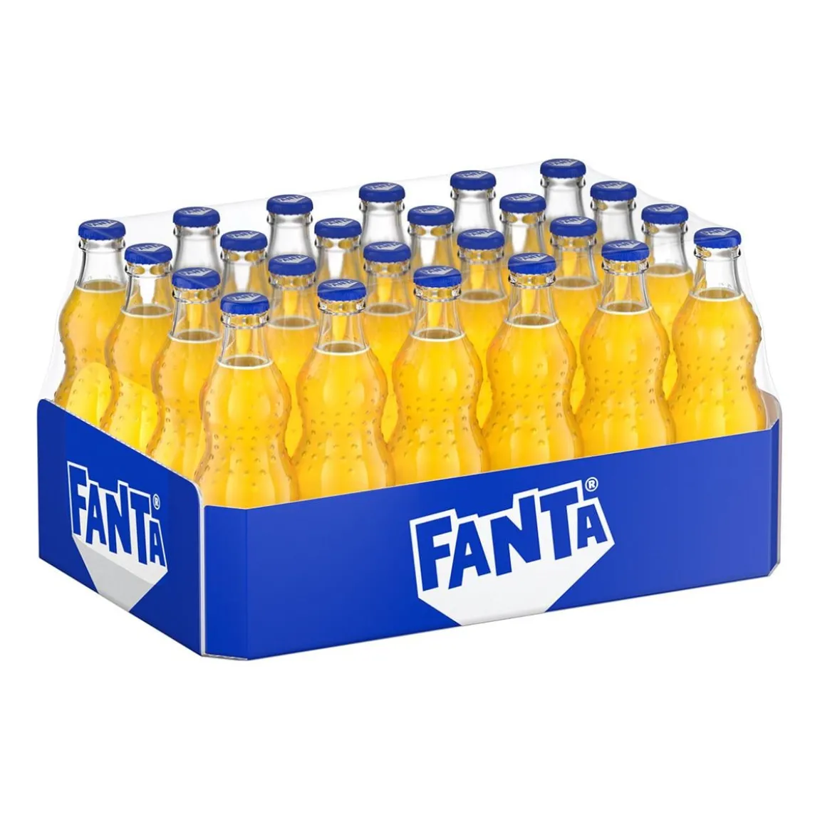 Läsk Fanta Orange Glasflaska 33cl