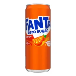 Läsk Fanta Zero Orange Burk 33cl exkl pant