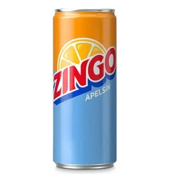 Läsk Zingo Apelsin Burk 33cl exkl pant