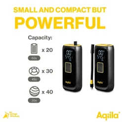 Luftpump Aqiila Airbird C4 Batteridriven