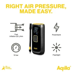 Luftpump Aqiila Airbird C4 Batteridriven