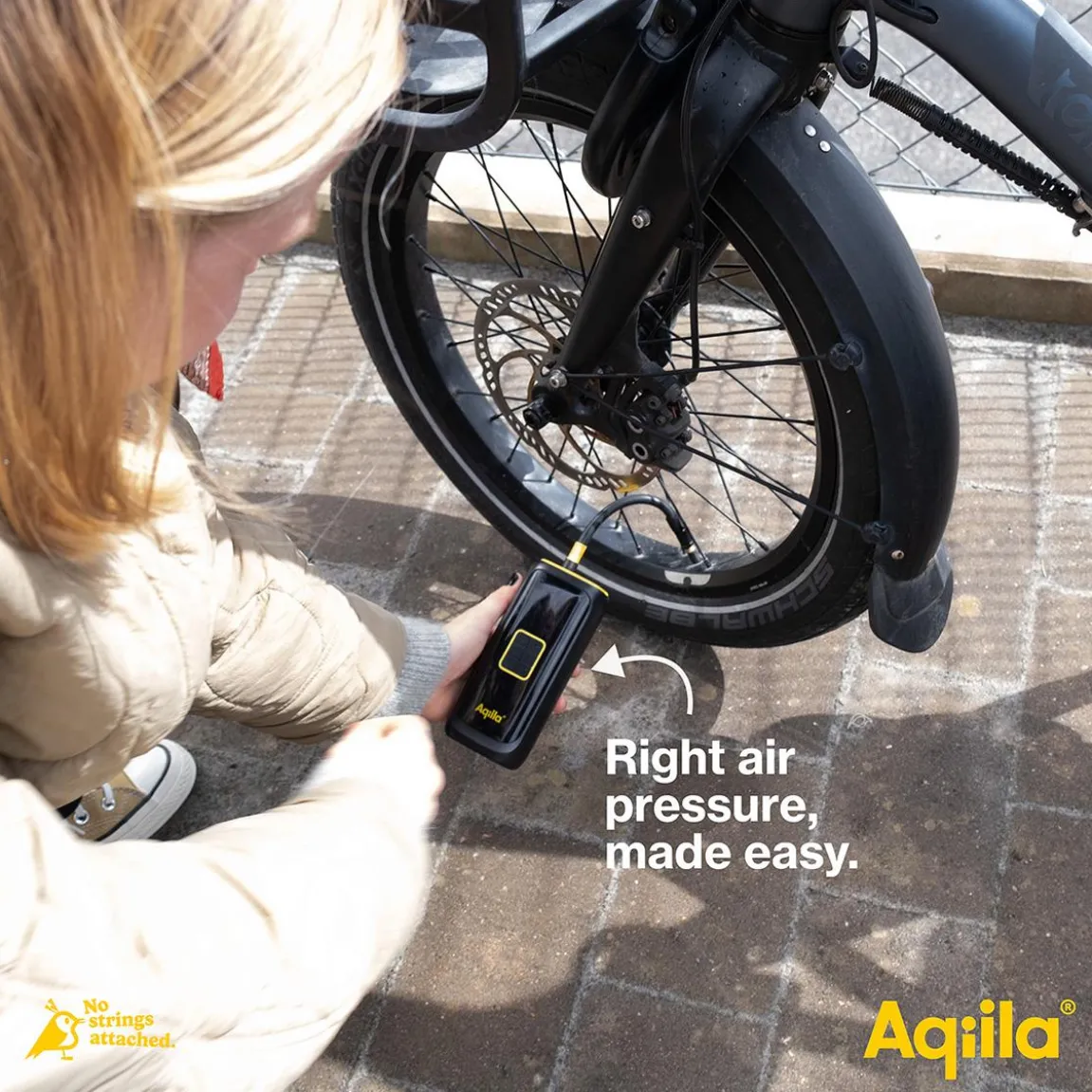Luftpump Aqiila Airbird C4 Batteridriven