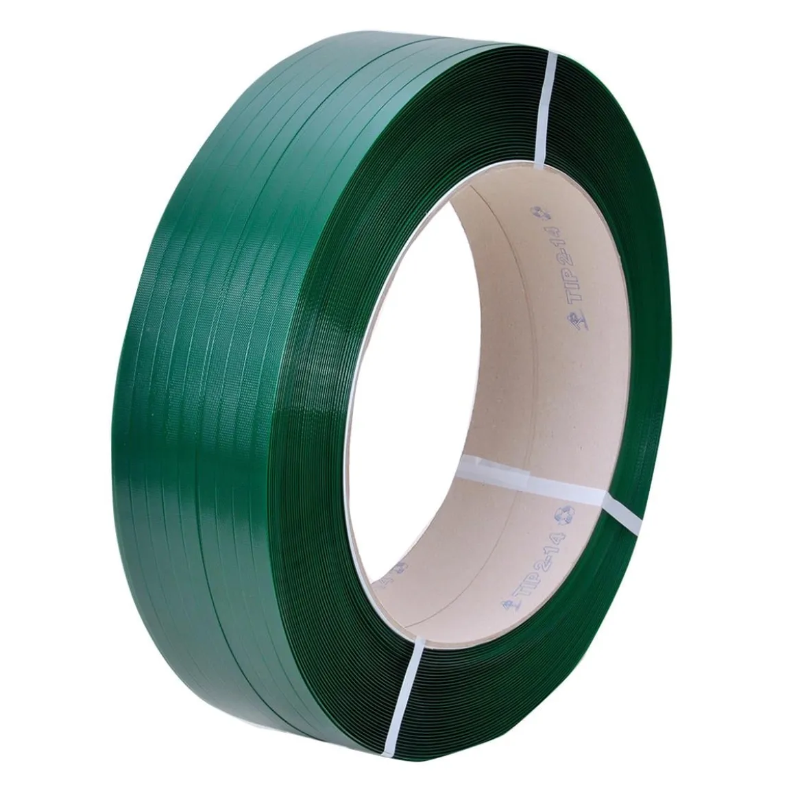 Maskinband PET 1670 Hylsa 406mm Grön 15,5x0,7mm x 1750m