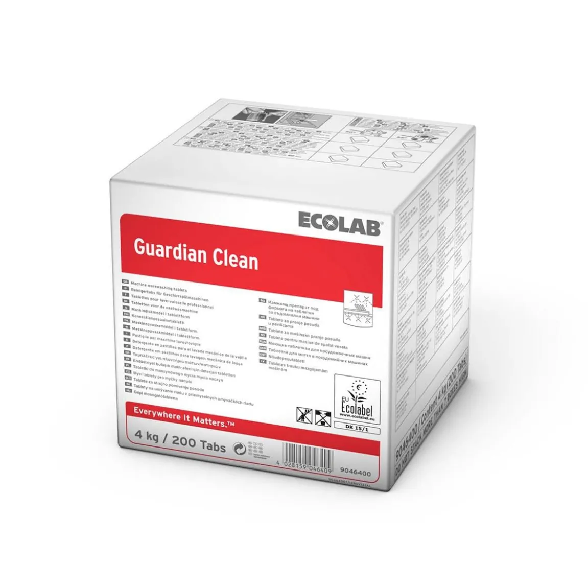 Maskindiskmedel Ecolab Guardian Clean Tablett