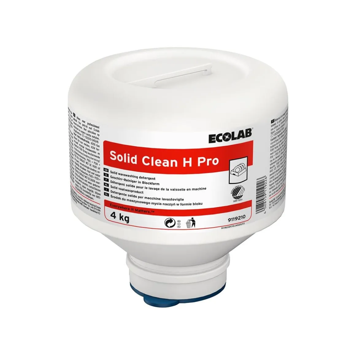 Maskindiskmedel Ecolab Solid Clean H Pro 4kg