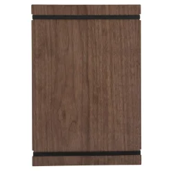 Menyhållare Securit Walnut Med Band A4