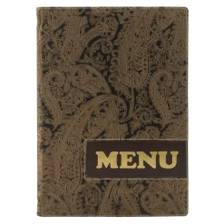Menypärm Securit Design Paisley A4