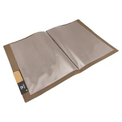 Menypärm Securit Nature Brun A4