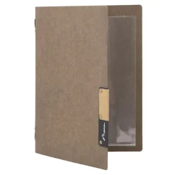 Menypärm Securit Nature Brun A5