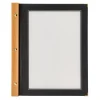 Menypärm Securit Wood Svart A4