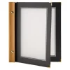 Menypärm Securit Wood Svart A5